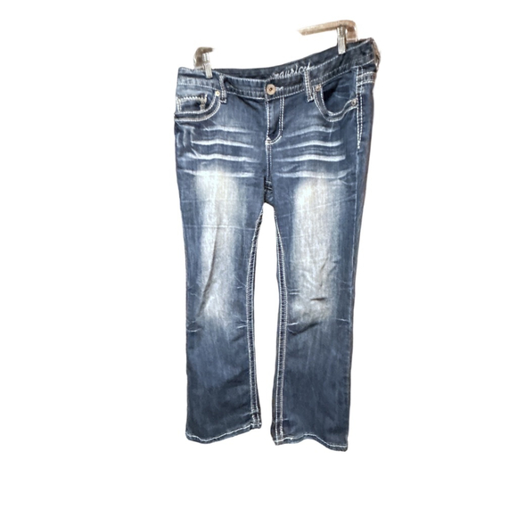 Maurices Women's Jeans Size 13/14 Short Blue - Picture 2 of 8